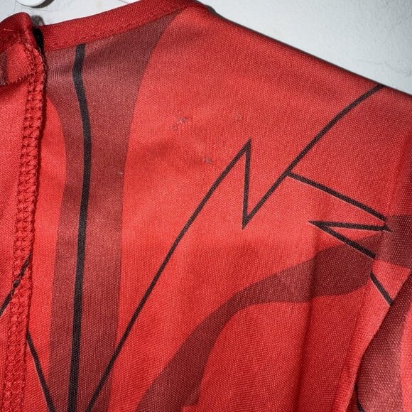 The Flash Halloween Costume Boys Size Medium 8 10 Muscle Chest Jumpsuit Rubies - Picture 8 of 14